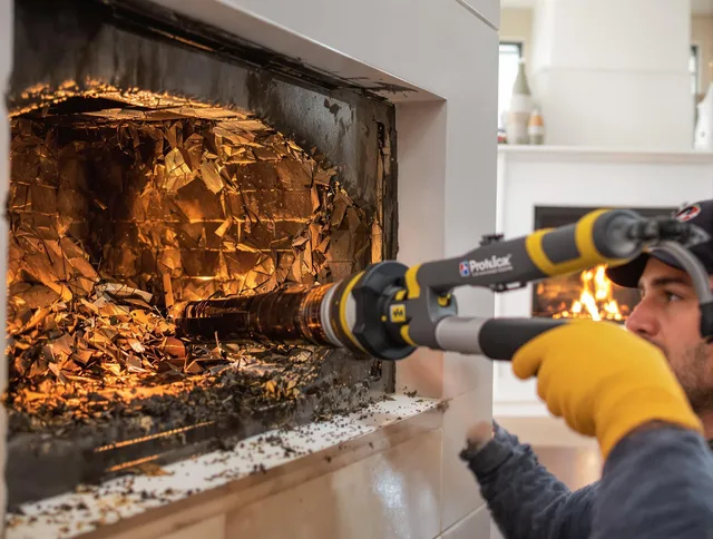 Professional chimney cleaning by Milford city  Chimney Sweep in Milford city , CT