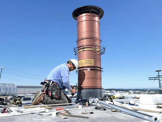 Installed chimney liner by Milford city  Chimney Sweep in Milford city , CT