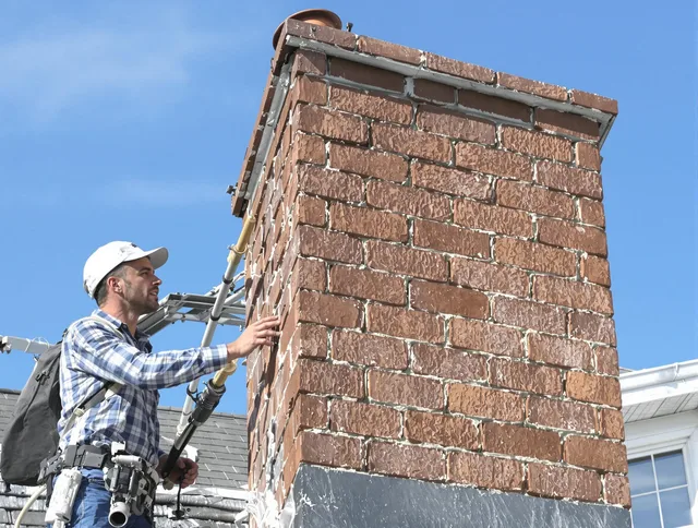 Brickwork for a chimney rebuild by Milford city  Chimney Sweep in Milford city , CT