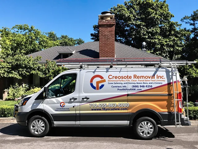 Milford city  Chimney Sweep technician removing creosote safely in Milford city , CT