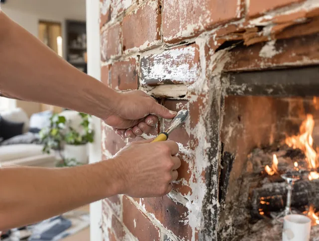 Routine fireplace repair by Milford city  Chimney Sweep in Milford city , CT